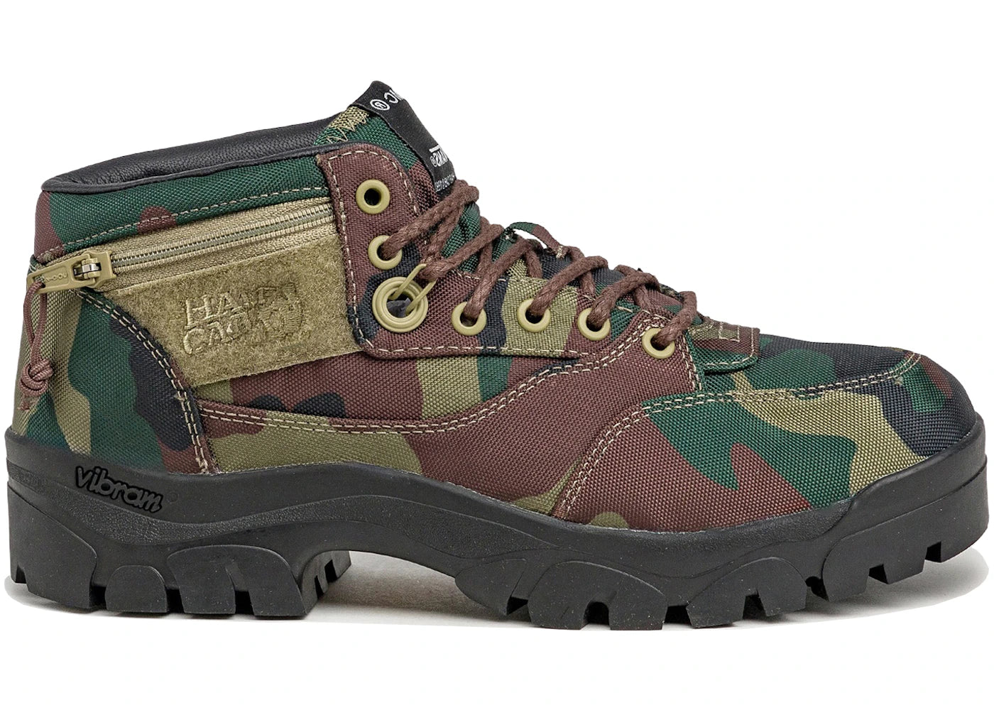 Vans OTW Half Cab SP Boot OAMC Woodland Camo - vue 360