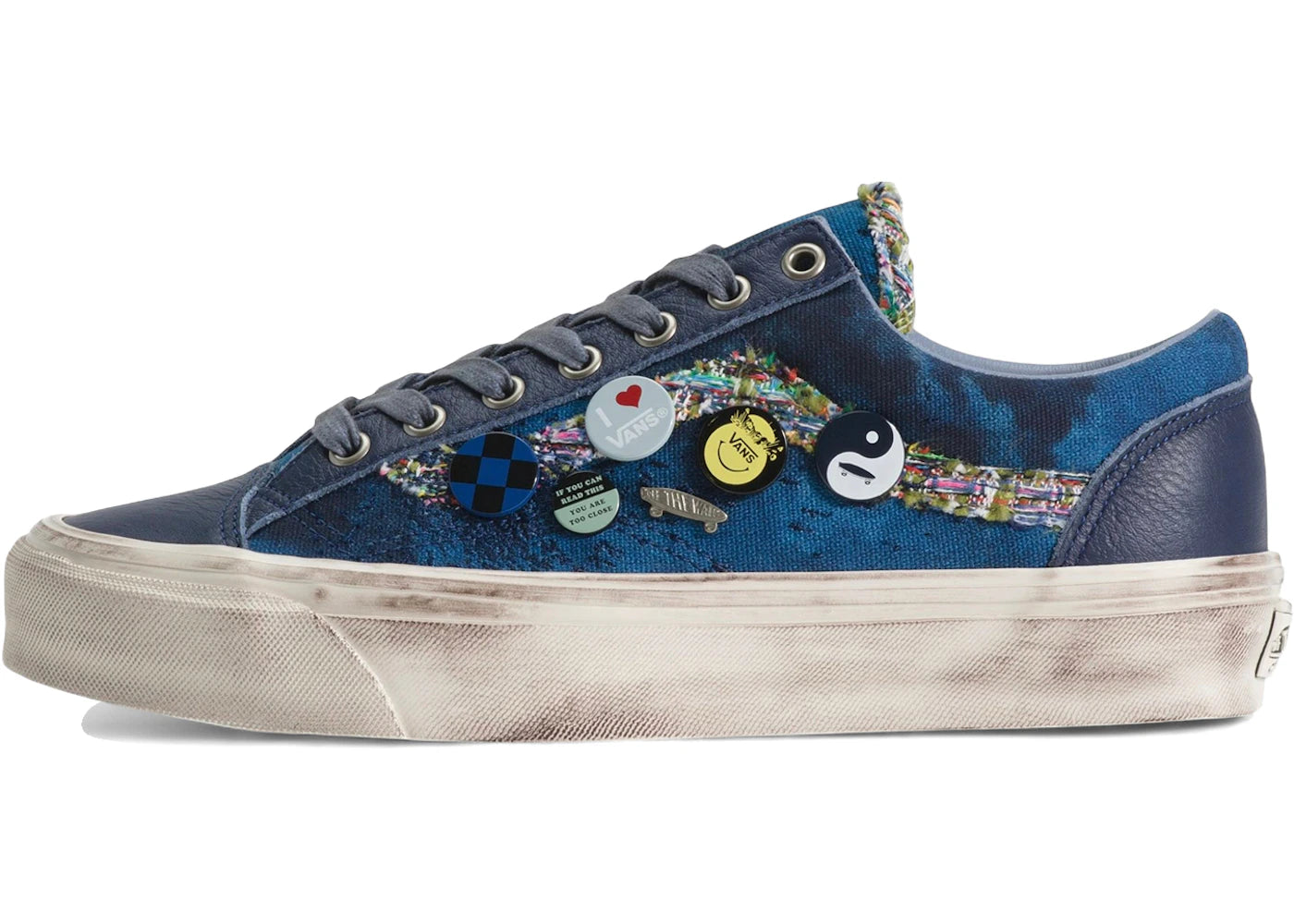 Vans Old Skool 36 LX Souvenir Navy - vue secondaire A