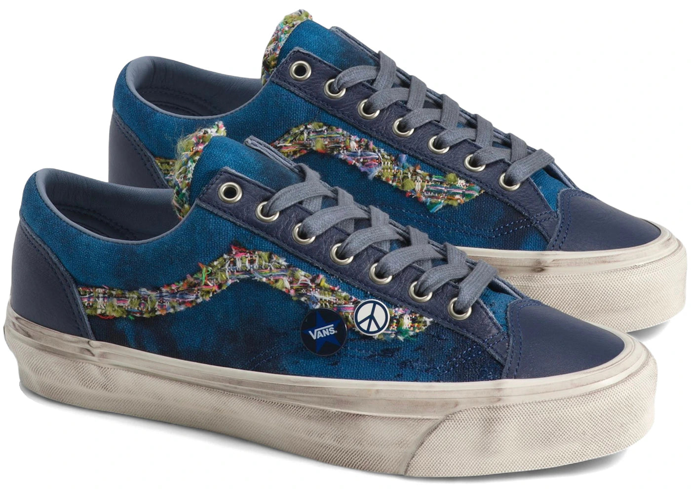Vans Old Skool 36 LX Souvenir Navy - vue 360