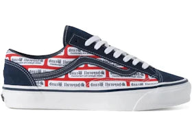 Vans Old Skool 36 Shoyroll Blue Red - authentic Vans sneakers
