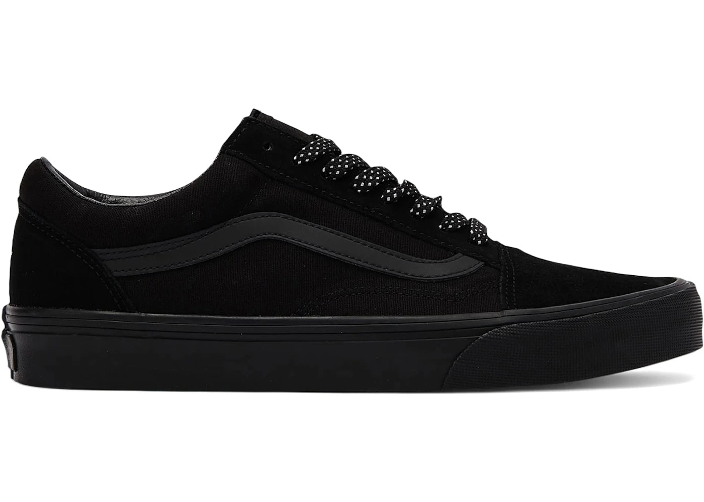 Vans Old Skool Black Reflective - vue 360