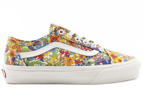 Vans Old Skool Tapered Liberty Floral Yellow - vue 360