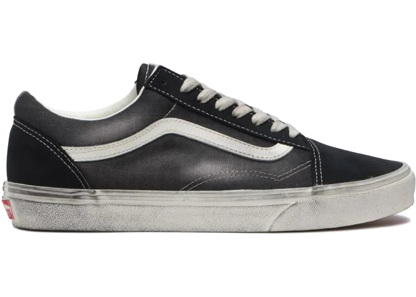 Vans Old Skool Wave Washed Black White - vue 360