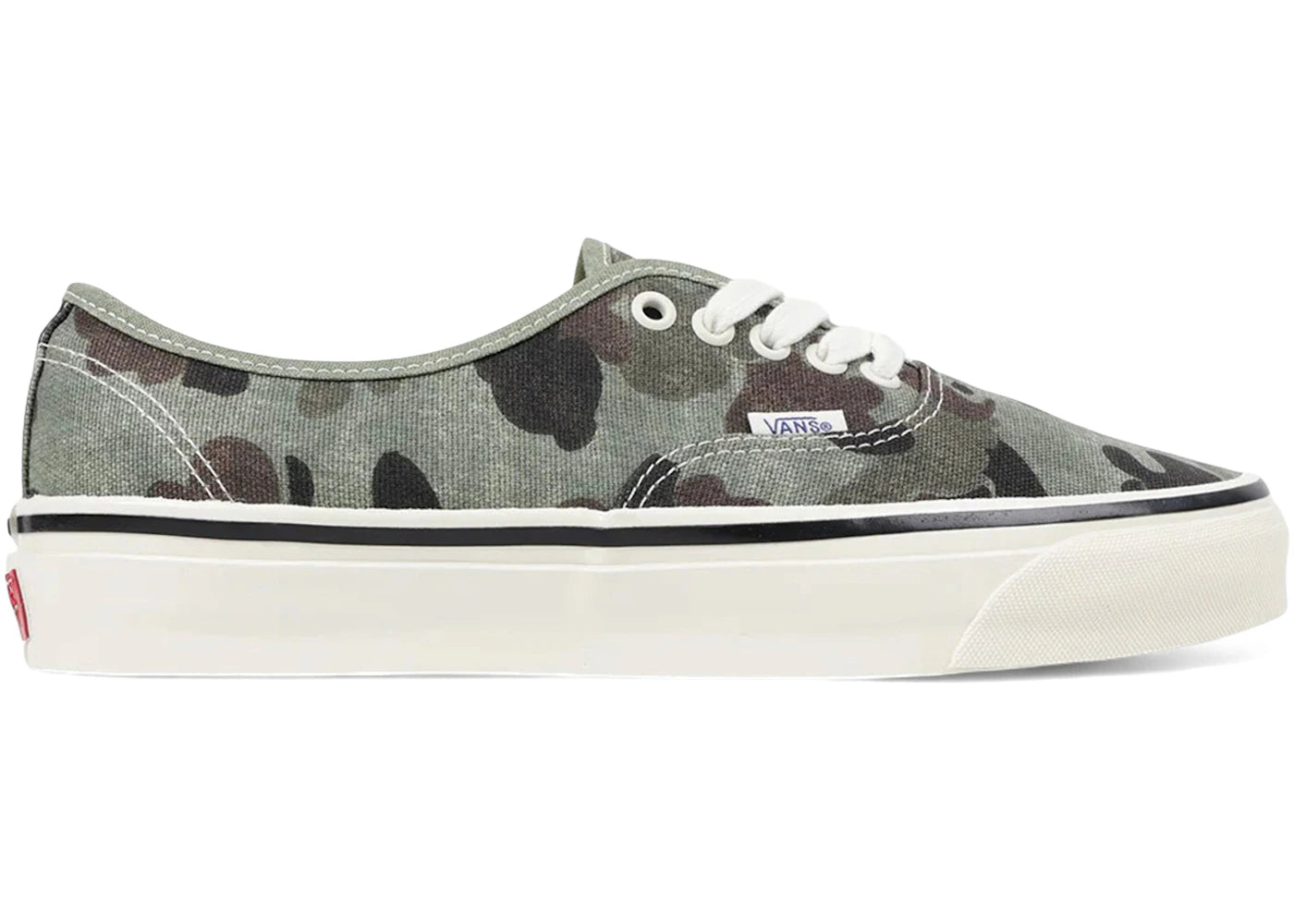 Vans Premium Authentic Duck Camo Green - vue 360