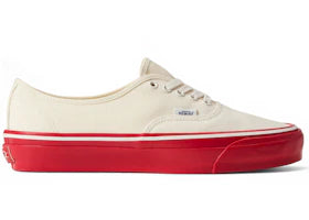 Vans Premium Authentic White Red Midsole - vue 360