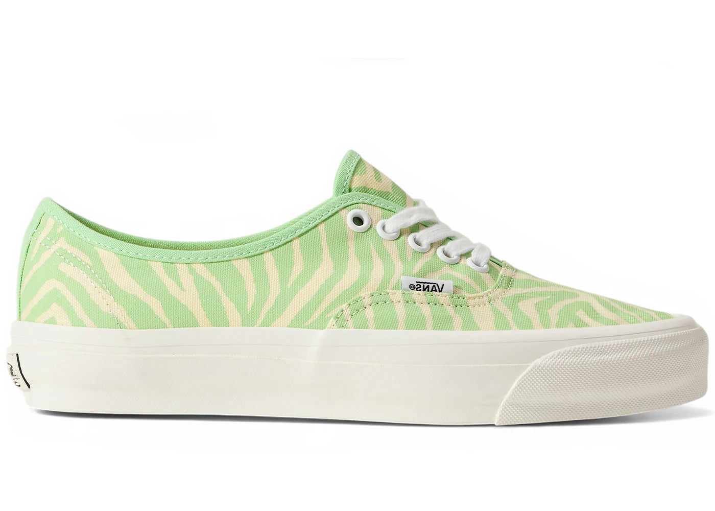 Vans Premium Authentic Zebra Pistachio Green - vue secondaire A