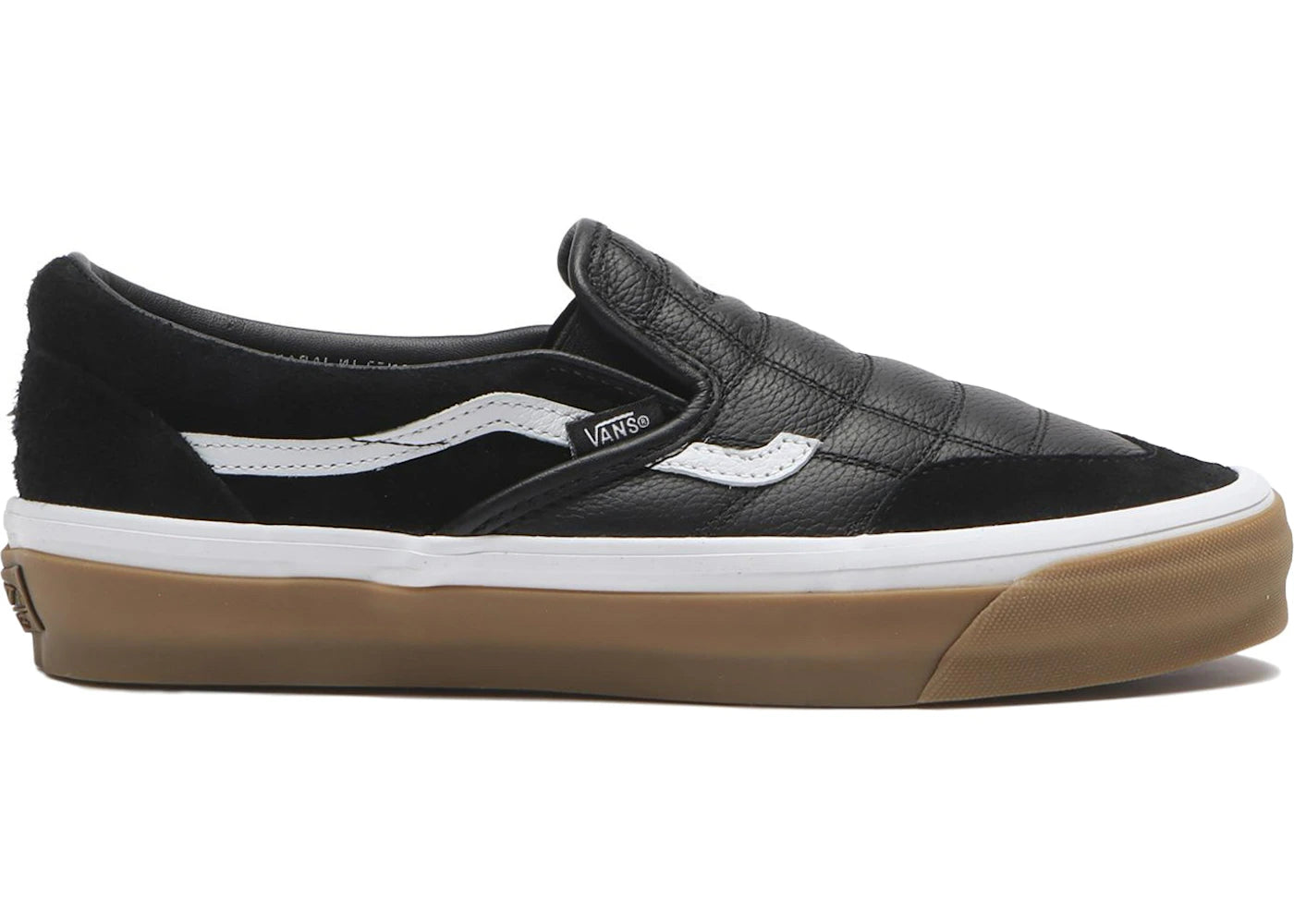 Vans Premium Classic Slip-On 98 SP Black White - vue secondaire A