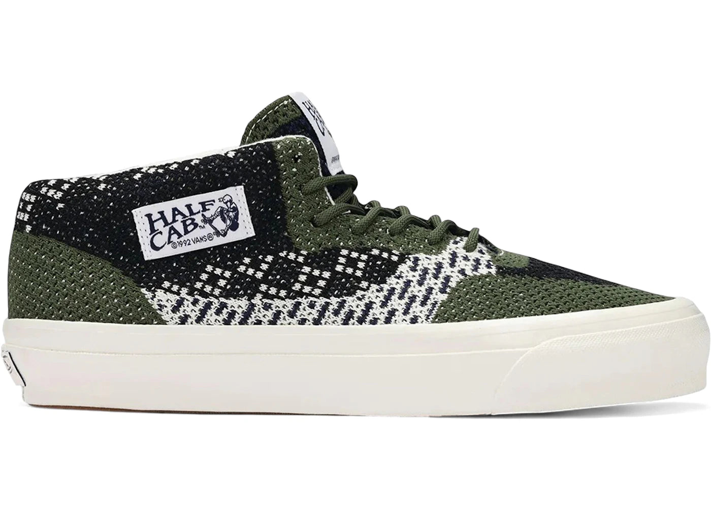 Vans Premium LX Half Cab 33 EK Pine Forest Green - vue 360