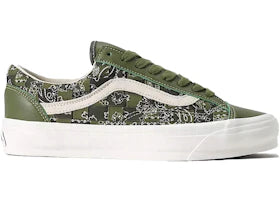 Vans Premium Old Skool 36 Bandana Green Balsam - vue 360