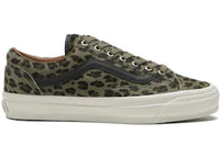 Vans Premium Old Skool 36 Pony Cheetah Olive