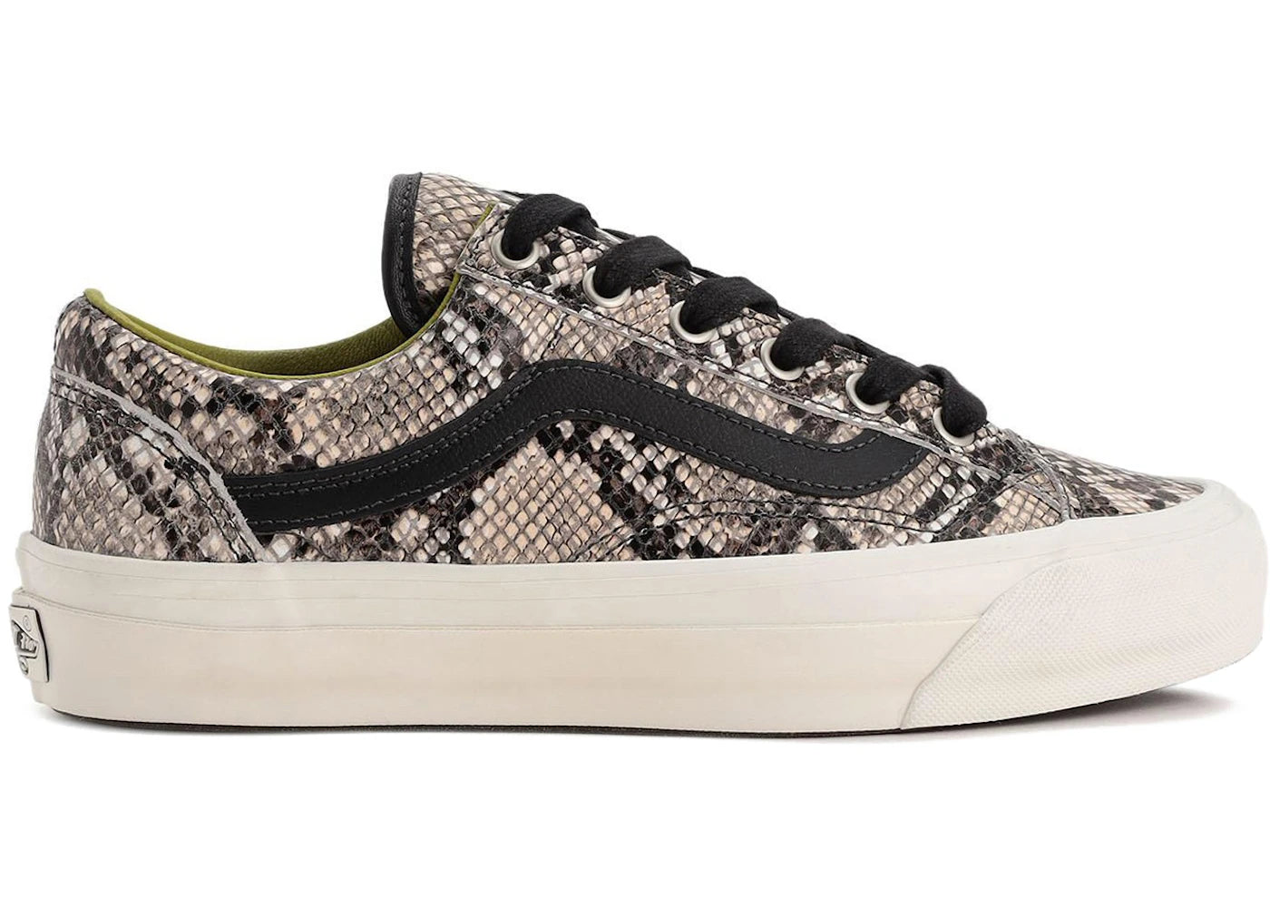Vans Premium Old Skool 36 Python Silver - vue 360