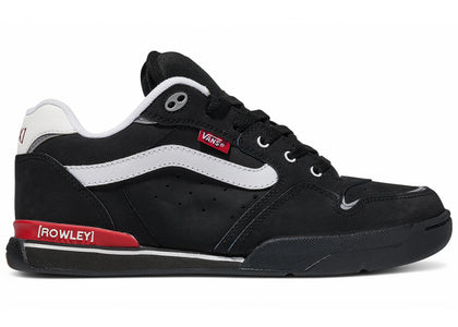 Vans Rowley LX Black White Red - authentic Vans sneakers
