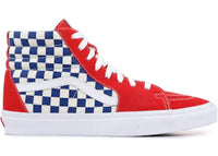 Vans Sk8-Hi BMX Checkerboard True Blue Red