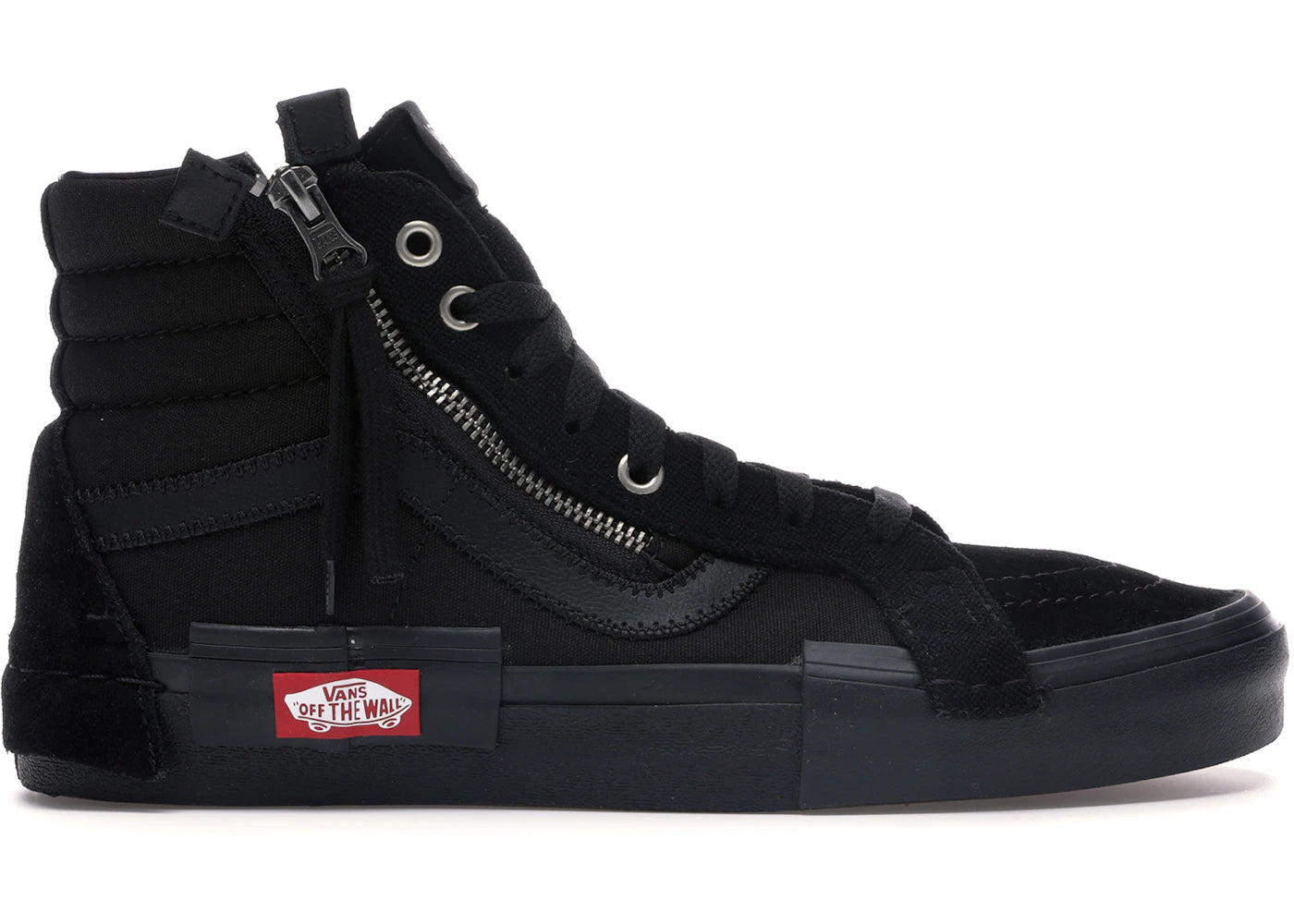 Vans Sk8-Hi Cap LX Reissue Black Checkerboard - vue secondaire A