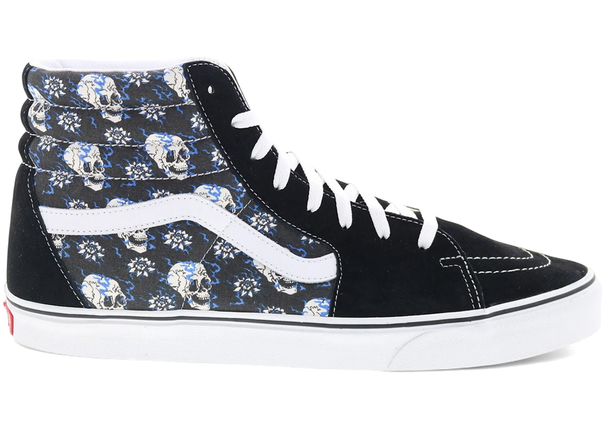 Vans Sk8-Hi Flash Skulls - vue secondaire A