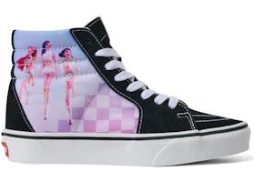 Vans Sk8-Hi KPop Demon Hunters Black Light Blue (GS) - vue 360