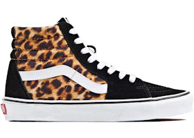 Vans Sk8-Hi Leopard Black White - vue 360