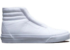 Vans Sk8-Hi Reissue Laceless Leather White (Women's)