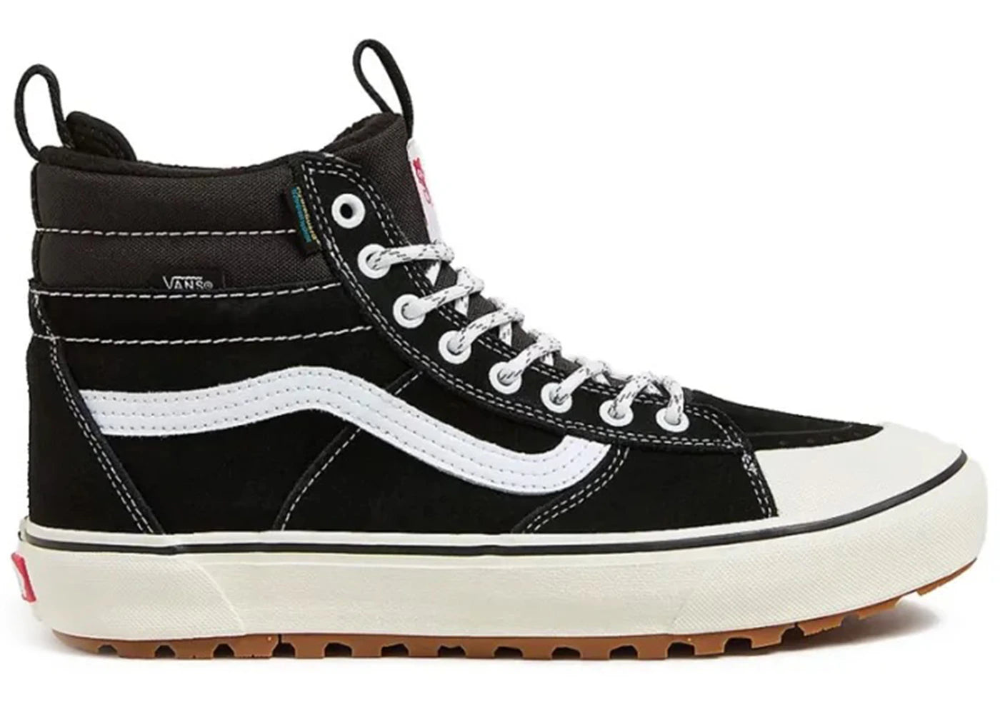 Vans Sk8-Hi Waterproof MTE Black White Gum - vue 360
