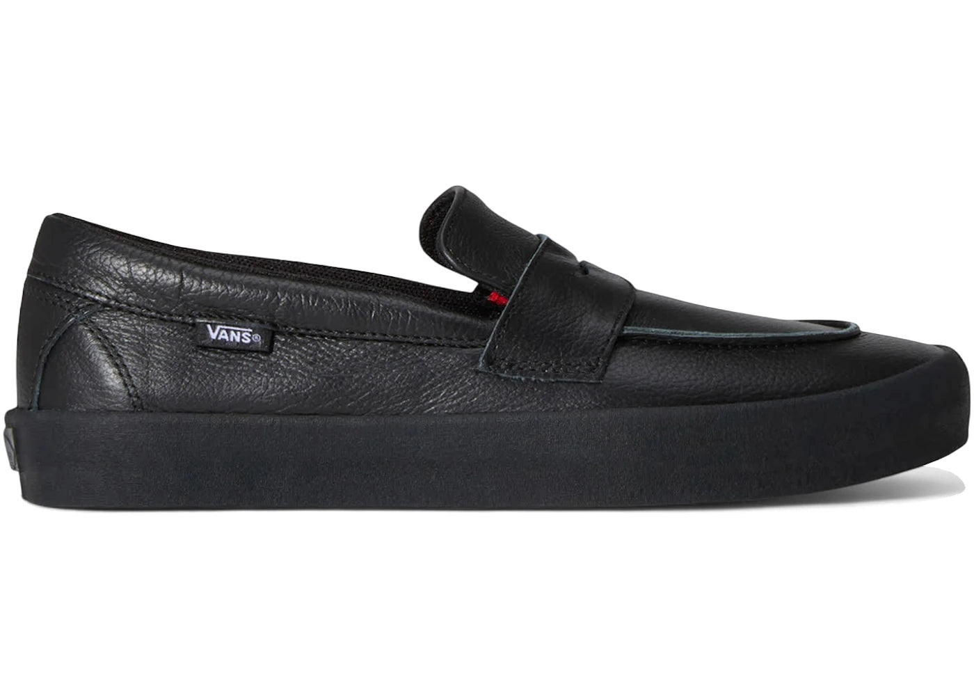 Vans Skate Loafer Black Leather - vue 360