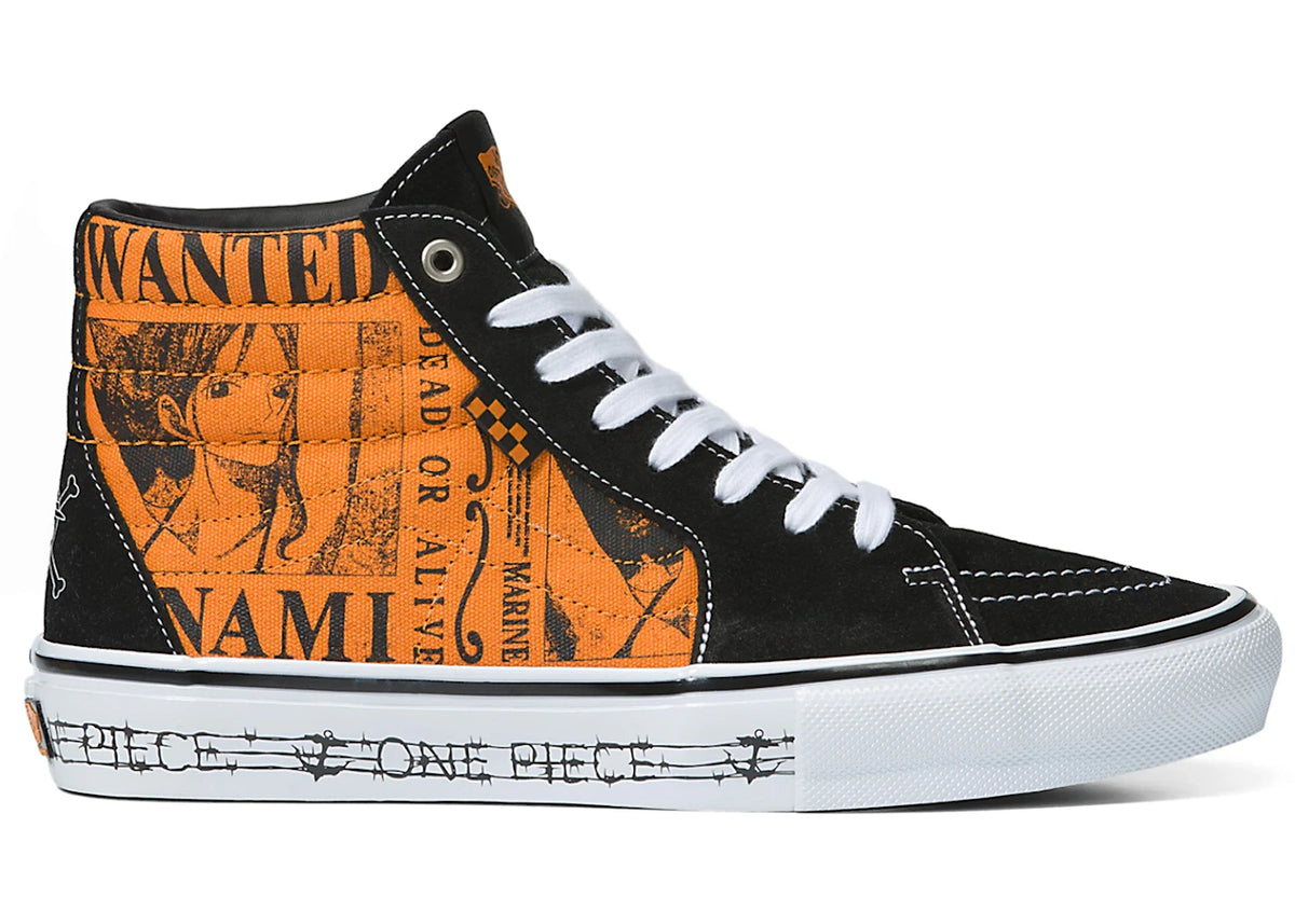 Vans Skate Sk8-Hi One Piece Nami - vue secondaire A
