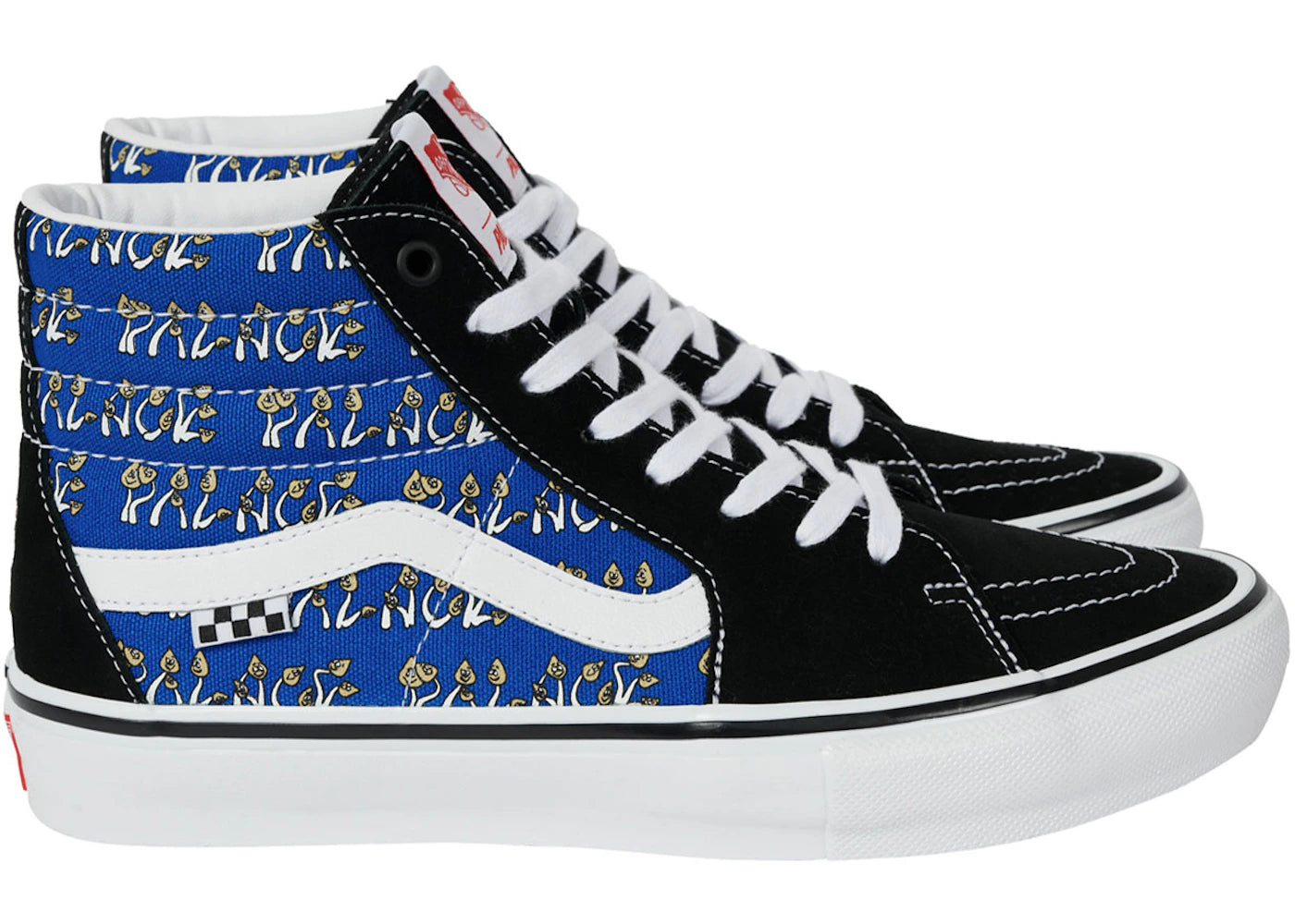 Vans Skate Sk8-Hi Palace Shroom Pack Blue - vue secondaire A