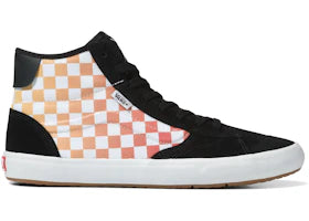 Vans The Lizzie Black Multi-Color Checkerboard - authentic Vans sneakers
