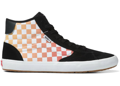 Vans The Lizzie Black Multi-Color Checkerboard - sneakers view 2
