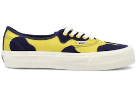 Vans UA Authentic VR3 PW LX Blue Yellow - authentic Vans sneakers
