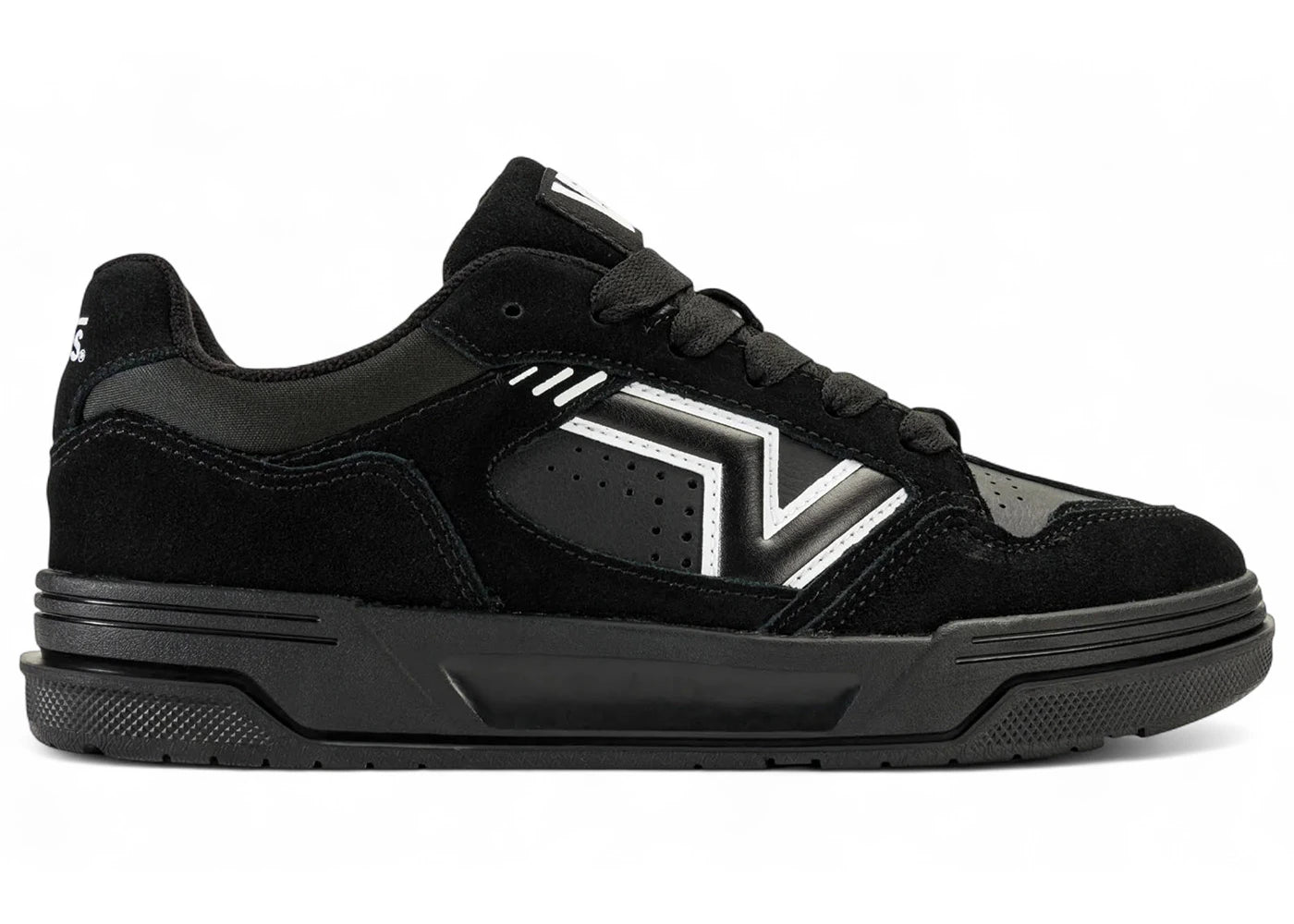 Vans Upland Suede Black White V - vue 360
