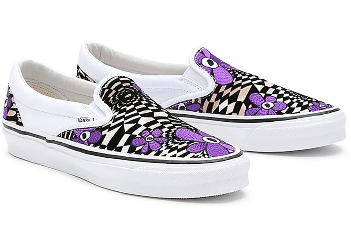 Vans Vault OG Classic Slip-On LX Perks and Mini White - vue secondaire B
