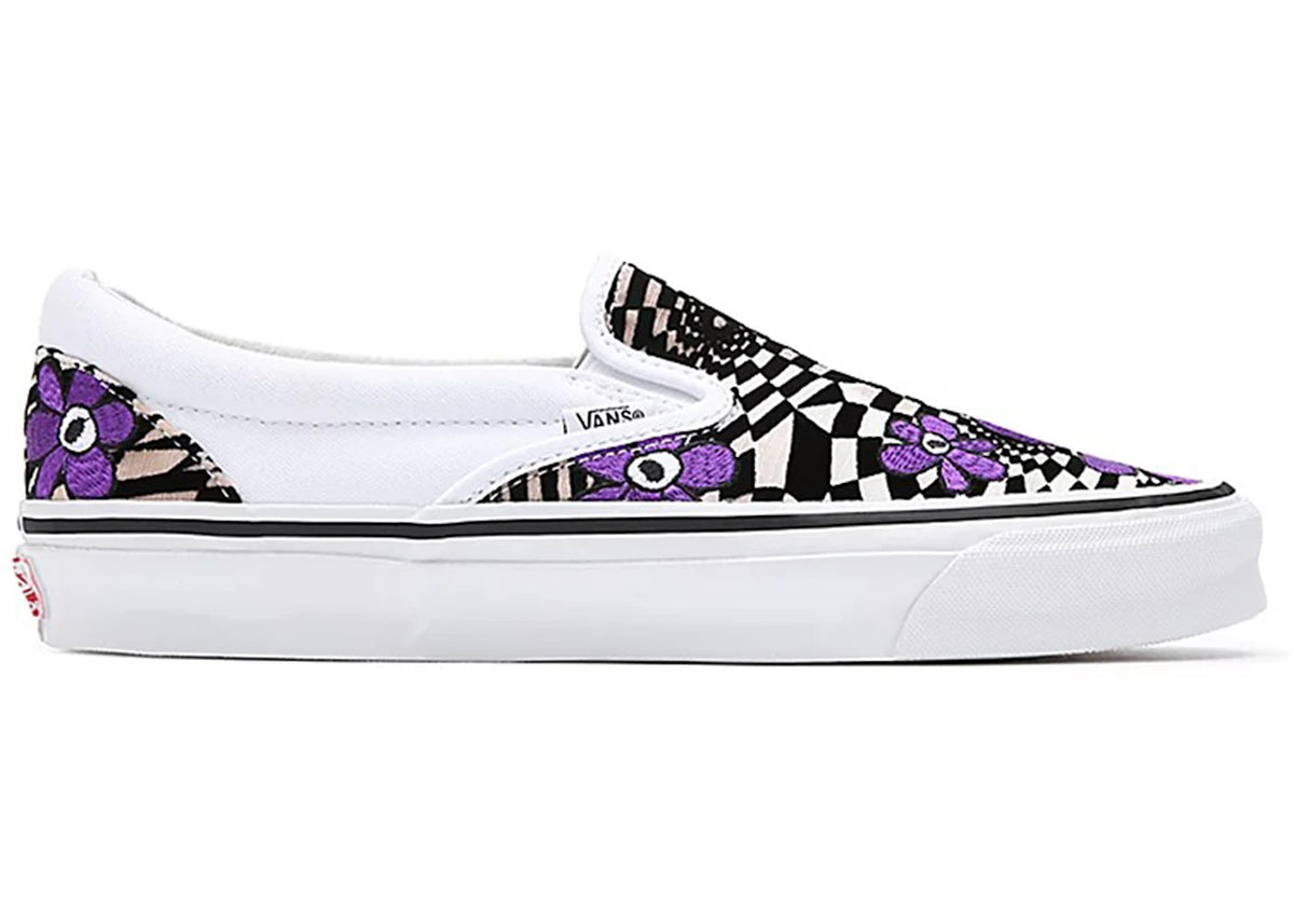 Vans Vault OG Classic Slip-On LX Perks and Mini White - vue secondaire A
