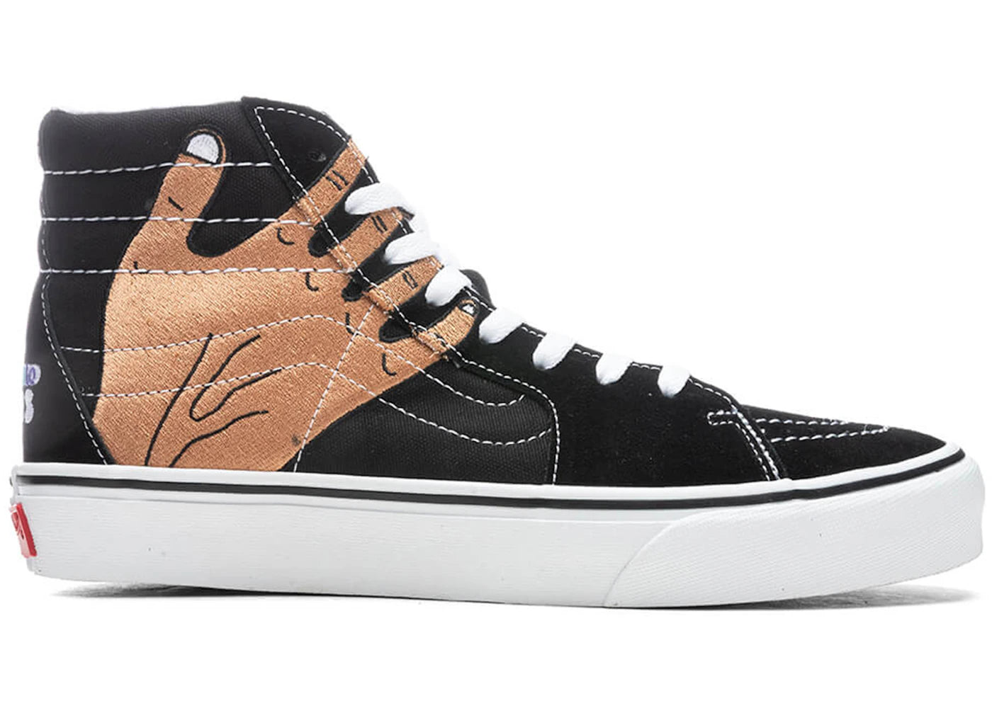 Vans Vault UA Sk8-Hi VR3 LX Imran Potato Black - vue 360