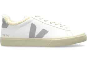Veja Campo Fured Leather White Light Grey - vue 360