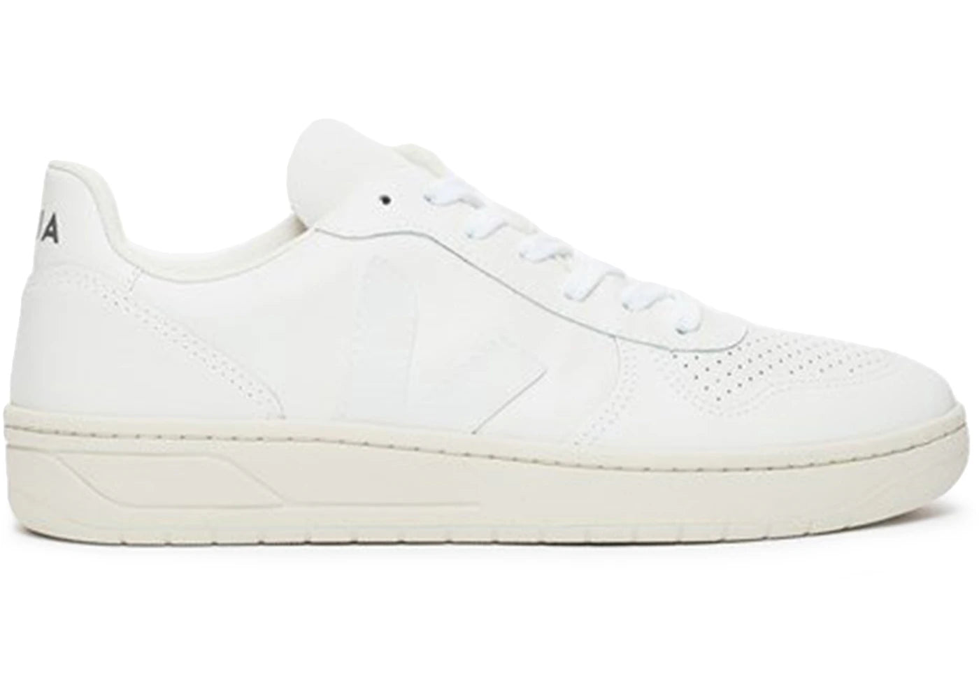 Veja V-10 Leather White White - vue 360