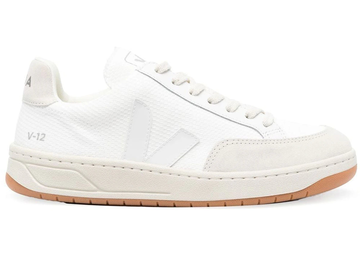Veja V-12 B-Mesh White Natural - vue secondaire A