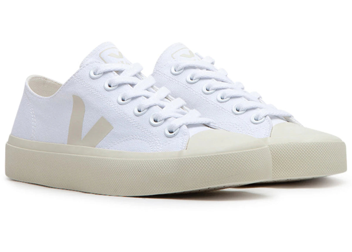 Veja Wata II Low Canvas White Pierre - vue secondaire B