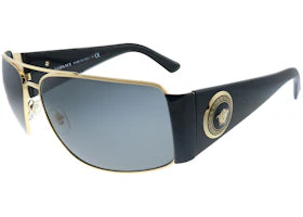 Versace Aviator Frame Sunglasses Gold (VE_2163_100287) - vue 360