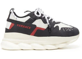 Versace Chain Reaction 2 Black Red White - authentic Versace sneakers
