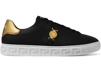 Versace Greca Black Gold La Medusa Embellished