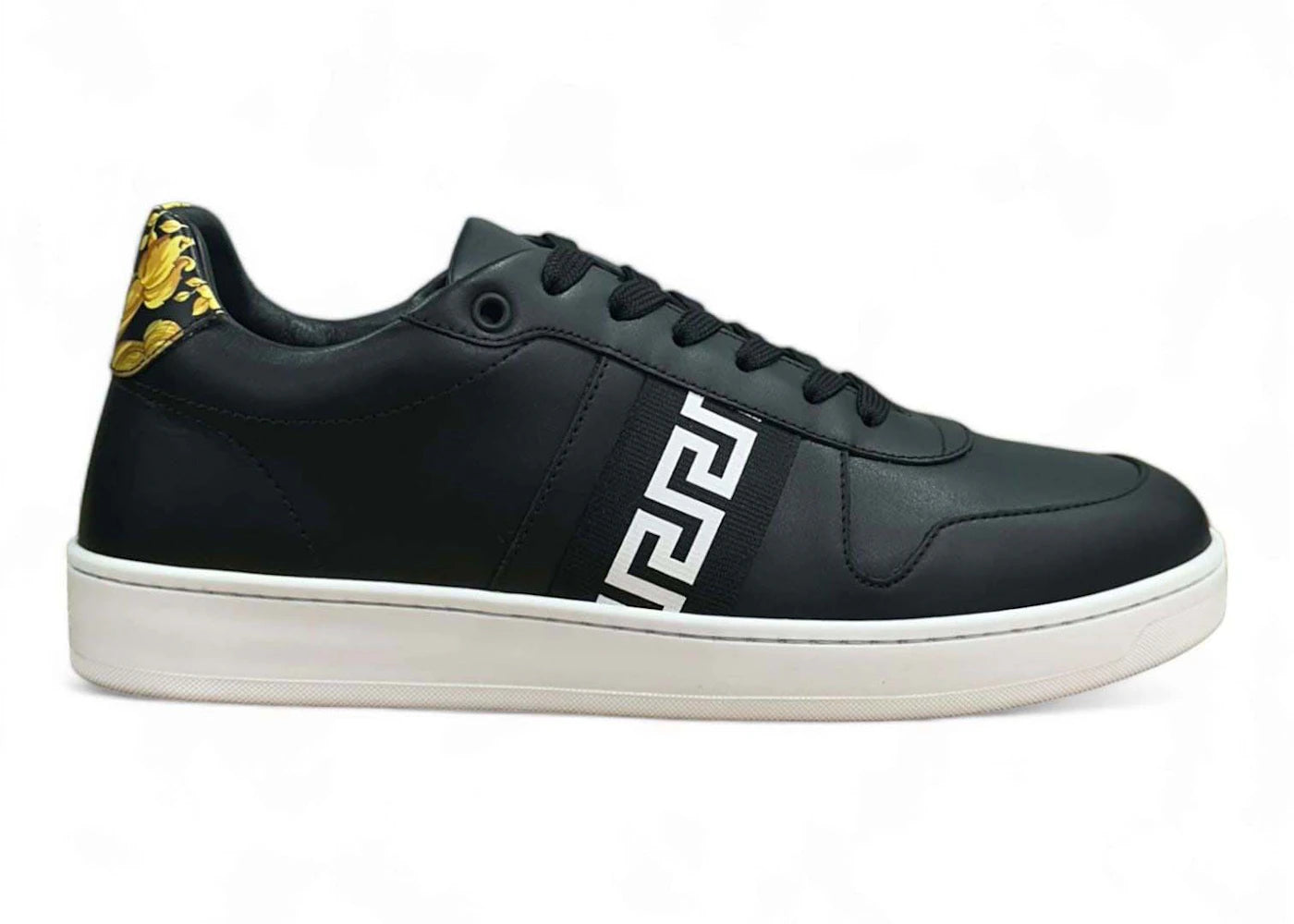 Versace Low Top Sneaker Black - vue secondaire A