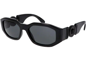 Versace Maxi Medusa Biggie Sunglasses Black/Dark Grey (VE4361-536087-53 53) - vue 360