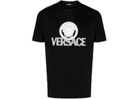Versace Medusa Logo Print T-shirt Black