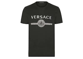 Versace Medusa Logo T-Shirt Black - authentic Versace apparel
