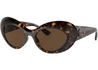 Versace Oval Frame Sunglasses Havana (VE_4456U_108/73_52mm)