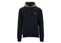 Versace Printed Hood Sweatshirt Black/Yellow