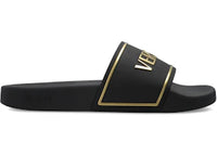 Versace Rubber Slider Black