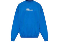 Vetements Alaska Tourist Sweatshirt Blue