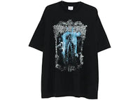 Vetements Cof Butterfly Oversized T-shirt Washed Black