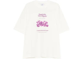 Vetements Fuck You Very Much T-shirt Vanilla - vue 360